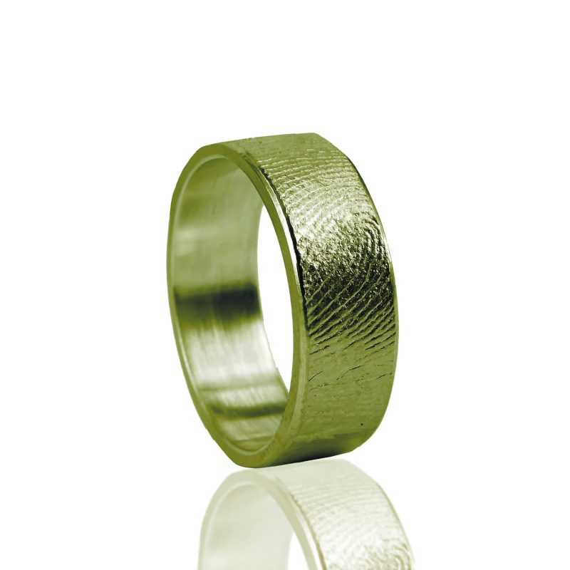 Vingerafdruk ring Goud 0101-00G