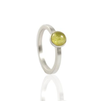 Ring met glazen as cabochon 11.122-000