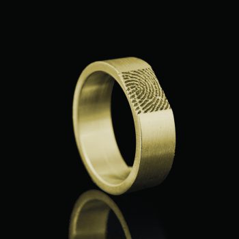 Vingerafdruk Ring Goud 0121-00G