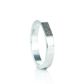 Vingerafdruk ring 1.5mm 0121-00Z