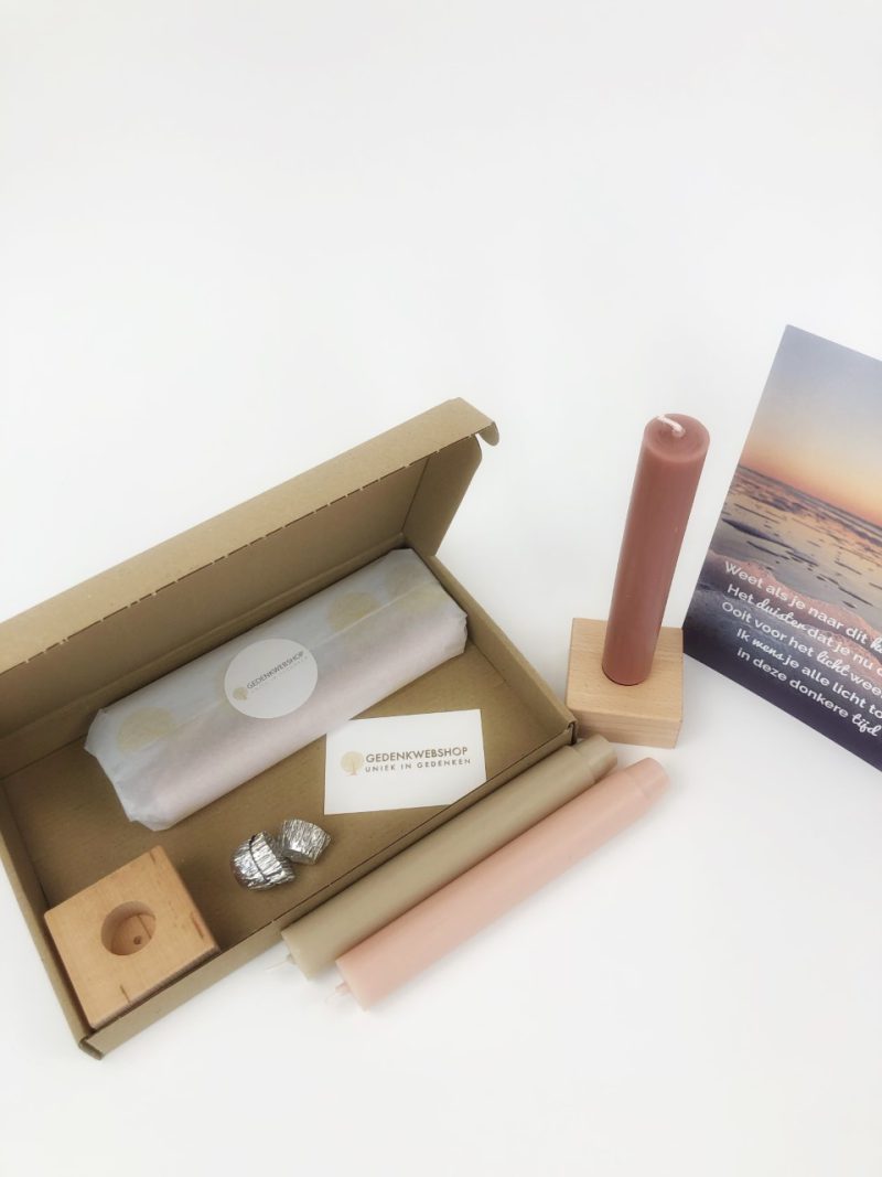 Troostbox – Kaarsenhouder
