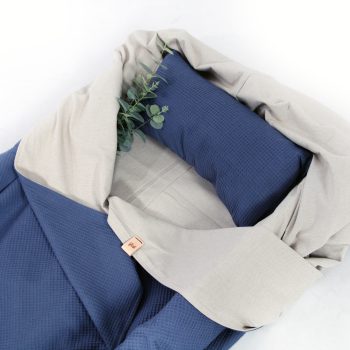 Lijkwade blauw katoen - 1002