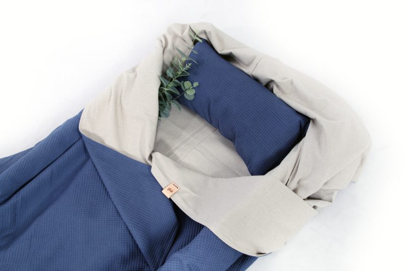 Lijkwade blauw katoen - 1002