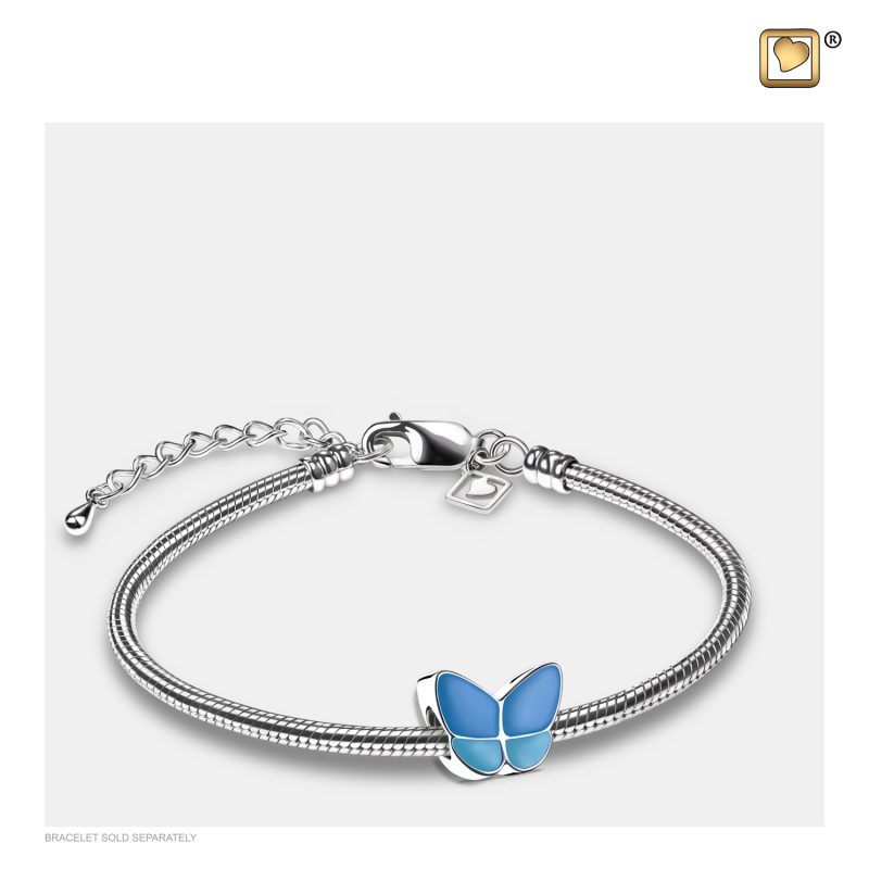 Asbedel - Wings Of Hope | Pearl Blue | Sterling Silver BD2091_a