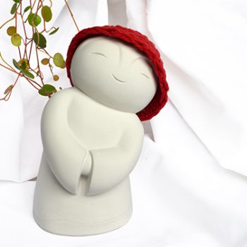 Jizo beeldje – wit | sterrenkind