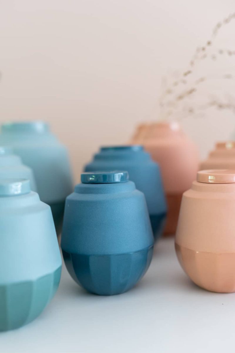 Mini urn - Keramische urn | Hella Duijs