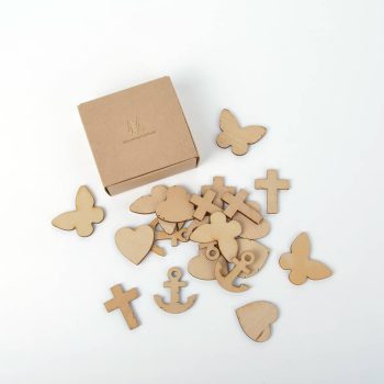 Memory Markers Hout mix 20 stuks