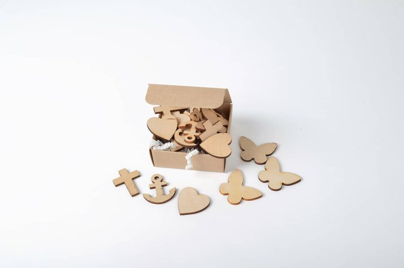 Memory Markers Hout mix 20 stuks