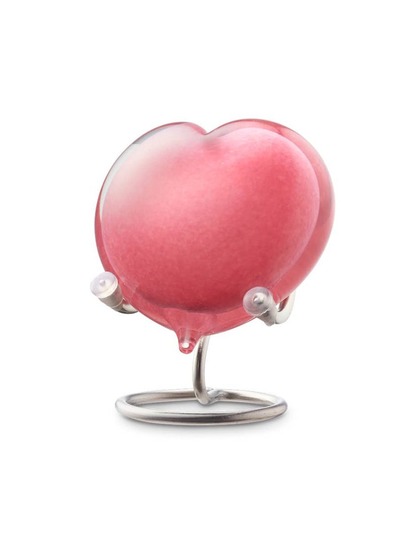 U36PHBR pebble hart opaak baby roze