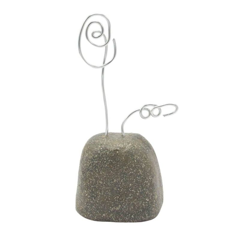 Mini urn - Roos keramiek 0,025 liter grijs