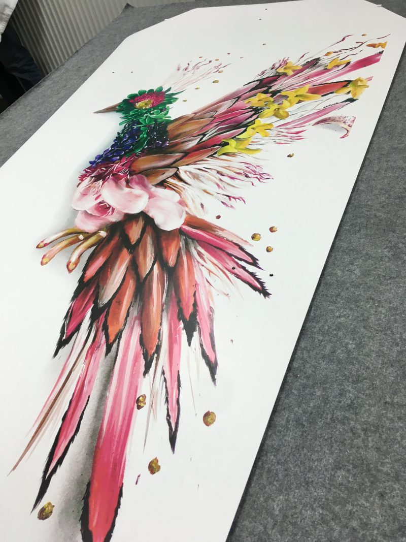 Grafkist - Essential Flower Bird Fair Coffins (3)