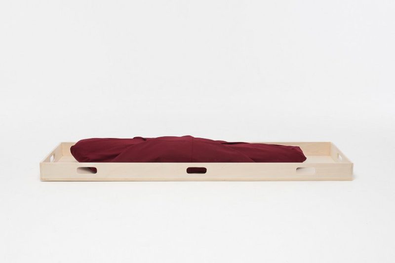 Lijkwade - Bordeaux Rood | Canvas 2