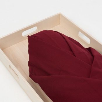 Lijkwade - Bordeaux Rood | Canvas