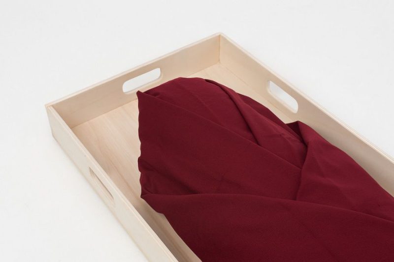 Lijkwade - Bordeaux Rood | Canvas