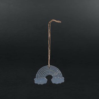 Troostbox – Symbolische hanger van keramiek | Regenboog