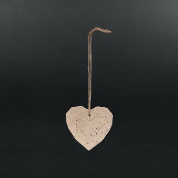 Troostbox – Symbolische hanger van keramiek | Hart